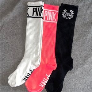 Victoria secret pink socks